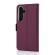 Wave Book Case, Samsung Galaxy S25+ 5G, Smoky Sangria