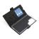 Wave Book Case, Samsung Galaxy S25 Ultra 5G, Musta