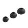 Wave BT125 Bluetooth handsfree-kuulokkeen korvasovittimet, 3 kpl, Musta