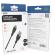 Wave Lataava datakaapeli USB-A -> MicroUSB -liit�nn�ill�, musta, pituus 1m