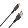 Wave Lataava datakaapeli USB-A -> Apple Lightning (MFI), 20cm, Musta