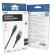 Wave Lataava datakaapeli USB-A -> Apple Lightning (MFI), 20cm, Musta