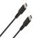 Wave 100W Datakaapeli, USB Type-C -> USB Type-C (480 Mbps), 3m, Musta
