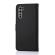 Wave Flap Book Case, OnePlus Nord, Musta