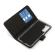 Wave Flap Book Case, OnePlus Nord, Musta
