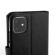 Wave Multipocket Book Case, Apple iPhone 11, Musta