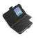 Wave MagSafe -yhteensopiva Book Case, Apple iPhone 15 Plus, Musta