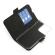 Wave MagSafe -yhteensopiva Book Case, Apple iPhone 15 Pro, Musta