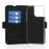 Wave MagSafe -yhteensopiva Book Case, Apple iPhone 16 Pro Max, Musta