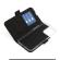Wave MagSafe -yhteensopiva Book Case, Apple iPhone 16 Pro Max, Musta