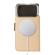 Wave MagSafe -yhteensopiva Book Case, Apple iPhone 18 Pro Max / Apple iPhone 17 Pro Max, Beige