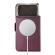 Wave MagSafe -yhteensopiva Book Case, Apple iPhone 18 Pro Max / Apple iPhone 17 Pro Max, Smoky Sangria