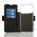 Wave MagSafe -yhteensopiva Book Case, Apple iPhone 18 Pro / Apple iPhone 17 Pro, Musta