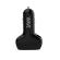 Wave Pikalataava Autolaturi, 1 x USB Type-C + 1 x USB-A (18W + 18W), Musta