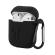 Wave Silikonikuori - Apple AirPods - Musta