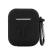 Wave Silikonikuori - Apple AirPods - Musta