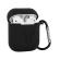 Wave Silikonikuori - Apple AirPods - Musta