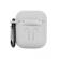 Wave Silikonikuori - Apple AirPods - Vaaleanharmaa