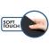 Wave Soft Touch Silikonisuoja, Honor X6a, Musta