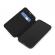 Wave Ultra Slim Book Case, Apple iPhone 11, Musta