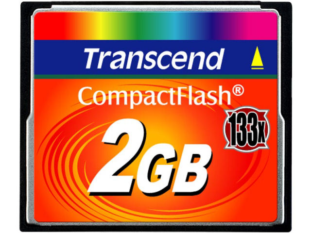 Transcend Compact Flash Muistikortti 2GB (133x)