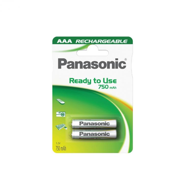 Panasonic Ready to Use 750 mAh AAA 2kpl