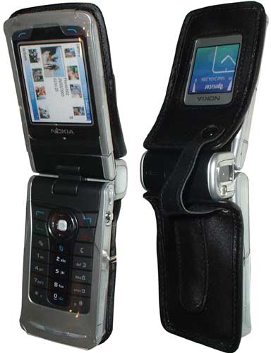 Nokia N90 nahkakotelo