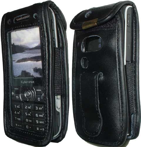 Sony Ericsson K800i nahkakotelo