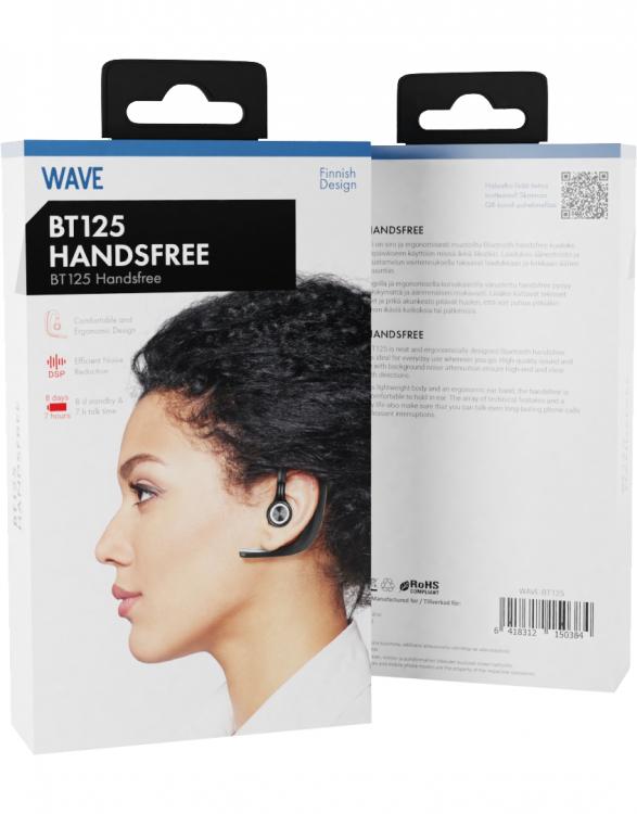 WAVE BT125 handsfree taustamelun vaimennuksella