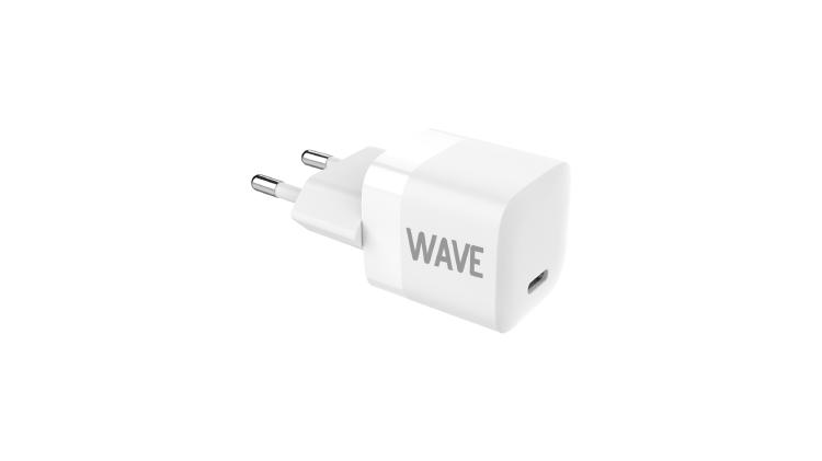 Wave 33W Pikalataava GaN -verkkolaturi, 1 x USB Type-C, Valkoinen