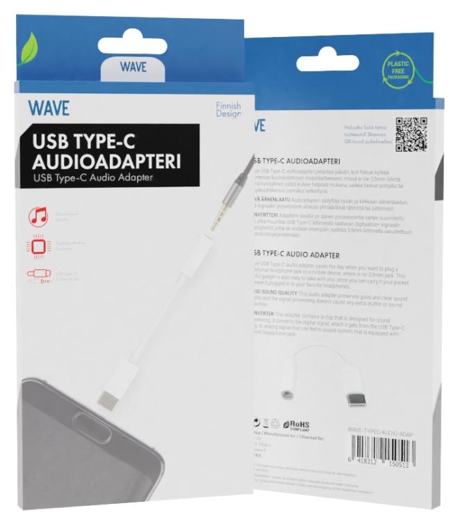 WAVE USB-C ( TYPE-C ) audioadapteri